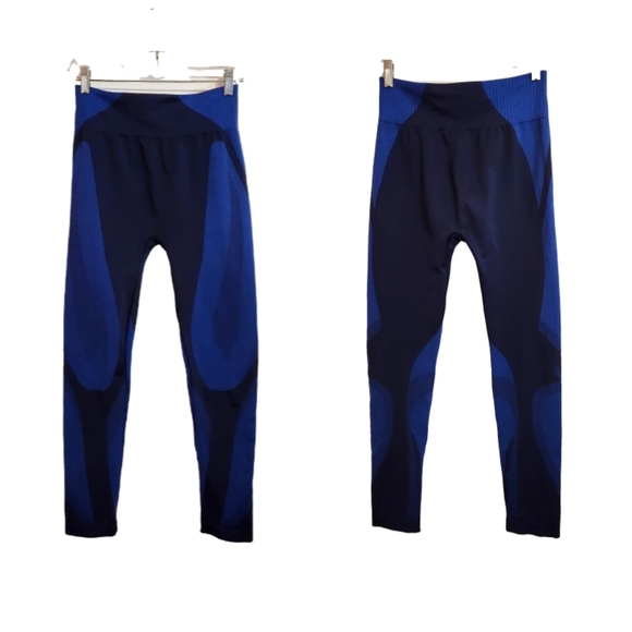 Kimberly C Blue Active Jacket Leggings Set Medium - Picture 6 of 12